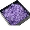 Ankelesz Easter Crinkle Cut Paper Shred for Packing Filler Gift Wrap Basket Filler Colored Paper (Purple) view 3