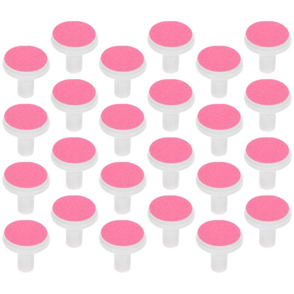 NOLITOY Baby Nail Grinder 24pcs Electric Nail File Pads for Infant Easy to Use