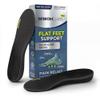 Orthotic Insoles for Plantar Fasciitis - Arch Support, Shock Absorption, Shoe Inserts for Men & Women - Relieve Heel & Foot Pain, Ideal for Flat Feet (Charcoal, M 13-13.5) view 1