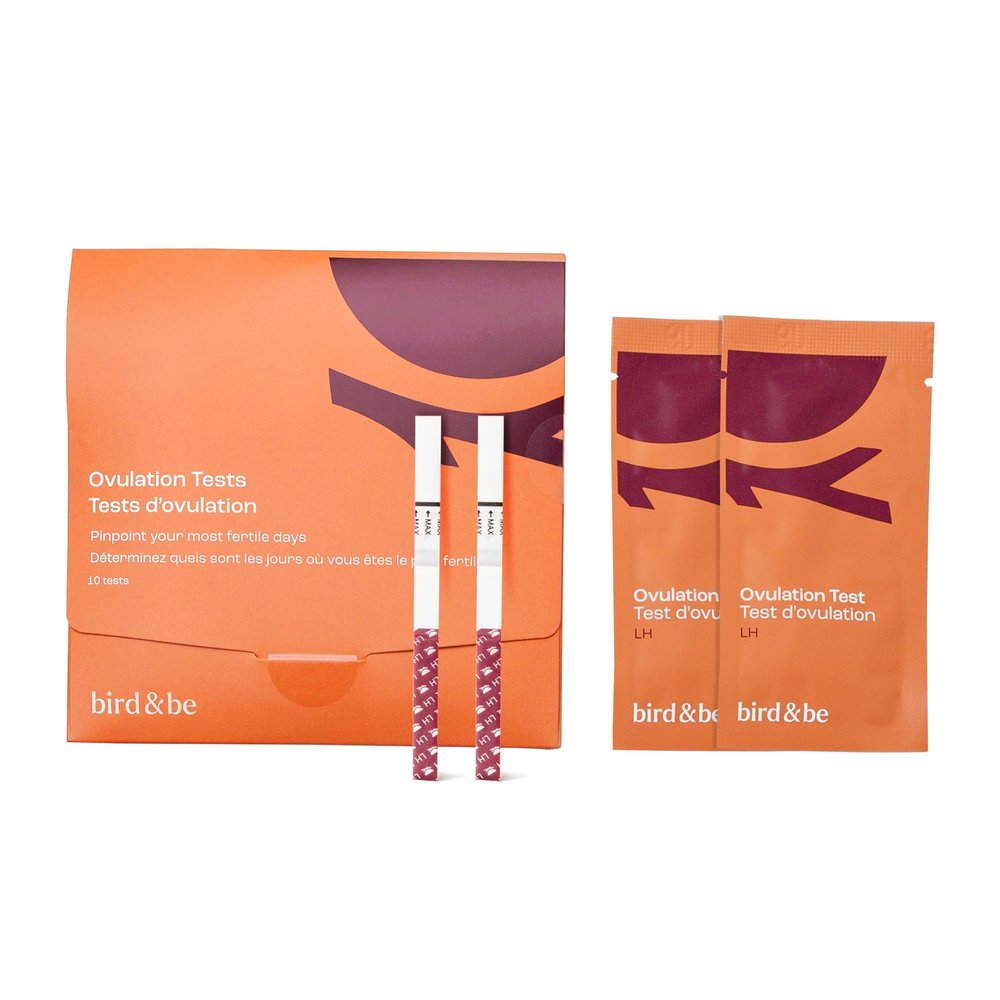 bird&be Ovulation Test Strips (LH) | 10 High-Accuracy Predictor Kits | Track Fertile Window & LH Surge | Eco-Friendly Low-Waste Design | Easy Dip & Read Results | TTC Fertility Monitor