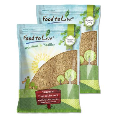 Food to Live Rye Berries, 20 Pounds Whole Grain Powerhouse for Bread, Sourdough, Porridge, and Granola. Rich in Fiber and Nutrients. Raw, Unprocessed, Vegan, Kosher, Seeds in Bulk