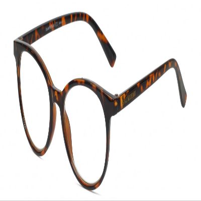 Calabria IM 31325 Reading Glasses +1.75 Crystal Tortoise Havana Brown Gold Women Trendy Chic Reader Stylish Fashion Eyeglass