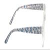 Calabria L 15558 Blue Light Filter Reading Glasses +1.75 Crystal Clear Pink Women Designer Trendy Readers Fashion Eyeglasses view 3