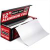 Stock Your Home Heavy Duty Aluminum Foil Roll, 1000 FT x 12 Inches Wide Non Stick Aluminum Foil Heavy Duty Rolls, Heavy Duty Foil with Easy Tear Dispenser, Premium Tinfoil Roll to Wrap & Store Food view 1