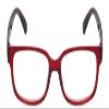 Calabria L 15581 Reading Glasses +4.50 Red Crystal Tortoise Havana Brown Women Trendy Chic Reader Stylish Fashion Eyeglasses view 2