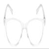 Calabria L 15579 Reading Glasses +1.75 Crystal Clear White Women Designer Trendy Chic Reader Stylish Fashion Modern Eyeglass view 2