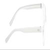 Calabria L 15579 Reading Glasses +1.75 Crystal Clear White Women Designer Trendy Chic Reader Stylish Fashion Modern Eyeglass view 3