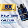 Melatonin 10mg - Fast Dissolve Tablets - Sugar-Free Melatonin Supplement for Restful Sleep Support, Extra Strength Sleep Support Formula for Adults, Delicious Berry Flavor, Bottled in USA - 120 Count view 3
