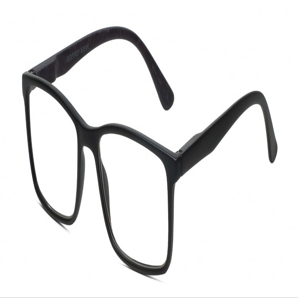 Calabria Beene Blue Light Blocking Reading Glasses +0.25 Purple Plum Black Stripe Men Readers Fashion Trendy Modern Eyeglass
