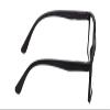 Calabria Beene Blue Light Blocking Reading Glasses +0.25 Purple Plum Black Stripe Men Readers Fashion Trendy Modern Eyeglass view 2