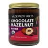 Wilderness Poets, Organic Chocolate Hazelnut Butter - (8 Ounce) - No Palm Oil - Simple Ingredients - 70% Hazelnuts, 30% Dark Chocolate Sweetened with Organic Coconut Sugar - Glass Jar view 1
