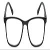 Calabria Beene Designer Panthos Reading Glasses +2.25 Gloss Black Men Classic Readers Stylish Fashion Trendy Modern Eyeglass view 2