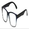 Calabria Beene Blue Light Reading Glasses +2.75 Navy Clear Crystal Mens Classic Readers Stylish Fashion Trendy Eyeglasses view 1