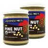 Wilderness Poets, Pine Nut Butter - Organic, Raw, 100% Pine Nuts (8 Ounce - 2 Pack) - No Salt, No Sugar, Creamy & Buttery - Glass Jars view 1