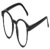 Calabria Beene Designer Reading Glasses +2.50 Gloss Black Silver Mens Classic Readers Stylish Trendy Modern Eyeglass view 1