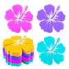 200 Pack Hawaii Laua Paper Napkins Tropical Luncheon Disposable Napkins Hawaii Hibiscus Beverage Napkins for Beach Summer Hawaiian Luau Party Supplies Tableware Decorations view 1