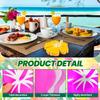 200 Pack Hawaii Laua Paper Napkins Tropical Luncheon Disposable Napkins Hawaii Hibiscus Beverage Napkins for Beach Summer Hawaiian Luau Party Supplies Tableware Decorations view 4