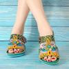 Orthotic Sandals For Women Waterproof Womens Orthotic Flips Flops Sandals Arch Support for Flat feet Orthopedic Slides Plantar Fasciitis Comfortable Walking Beach Shoes view 2