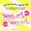 NICKS Keto Chocolate Candy Bars  Variety Pack, Coconut and Peanuts and Fudge, No Added Sugar, Low Carb, 180 Calories, Gluten-Free Sweets  15-Pack (40g Each) view 3