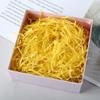 Raffia Paper Shreds Decorative Shiny Strands Shredded Crinkle Confetti for Easter DIY Gift Wrapping (Yellow) view 2