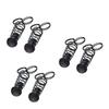 6 Pcs Finger Grippers Adjustable Heavy Grip Hand Grip Round Blue Play Mat Portable Exercise Equipment Grip Workout Finger Endurance Trainer Metal Grip Alternative Toy Men and Women view 1