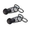 6 Pcs Finger Grippers Adjustable Heavy Grip Hand Grip Round Blue Play Mat Portable Exercise Equipment Grip Workout Finger Endurance Trainer Metal Grip Alternative Toy Men and Women view 3