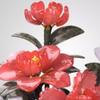 Artificial Bonsai Tree New Chinese Style Bonsai Ornaments Jade Peony Flower Living Room Home Decoration Wine Cabinet Porch Jade Carving Office Decoration Bonsai view 3