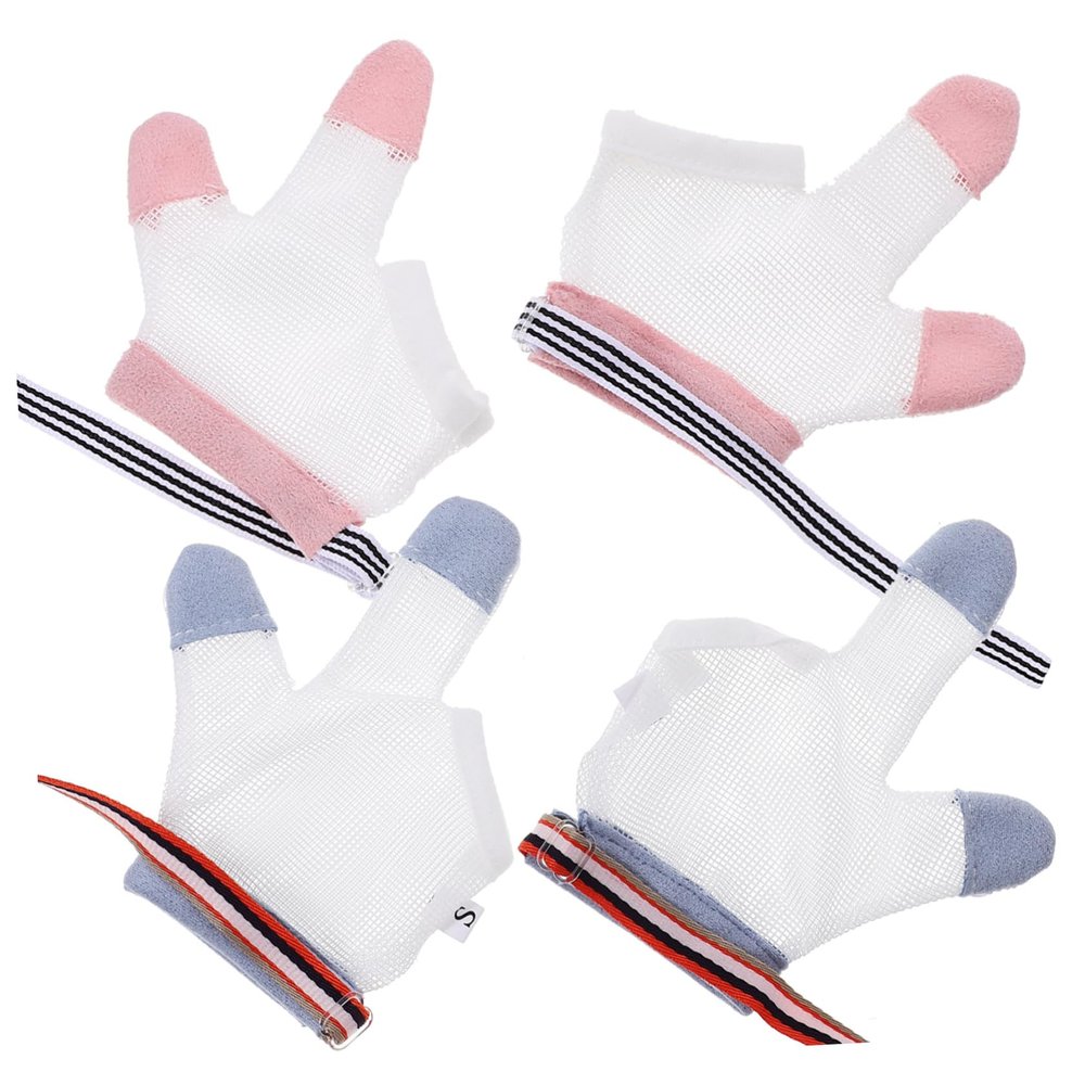 ifundom 2pairs Gloves of Thumb and Finger Protectors for Breathable Scratch Prevention and