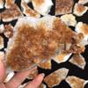 AMHIL Natural Crystal Rough Natural Citrine Cluster Geode Crystal Quartz Natural Specimen (Color : 100-140g) view 3