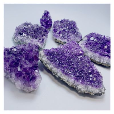 Natural Crystal Rough 150g Wholesale Natural Amethyst Quartz Cluster Reiki Healing Crystals Mineral Art Home Decor