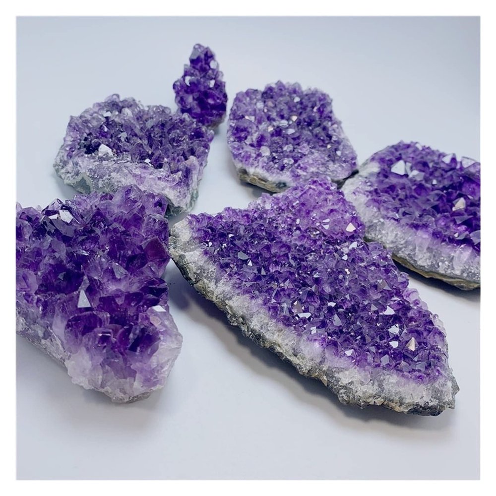 Natural Crystal Rough 150g Wholesale Natural Amethyst Quartz Cluster Reiki Healing Crystals Mineral Art Home Decor