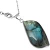 AMHIL Natural Crystal Rough 1Lot Natural Irregular Shape Labradorite Healing Crystal Chakra Reiki Pendant Fit Necklace view 3