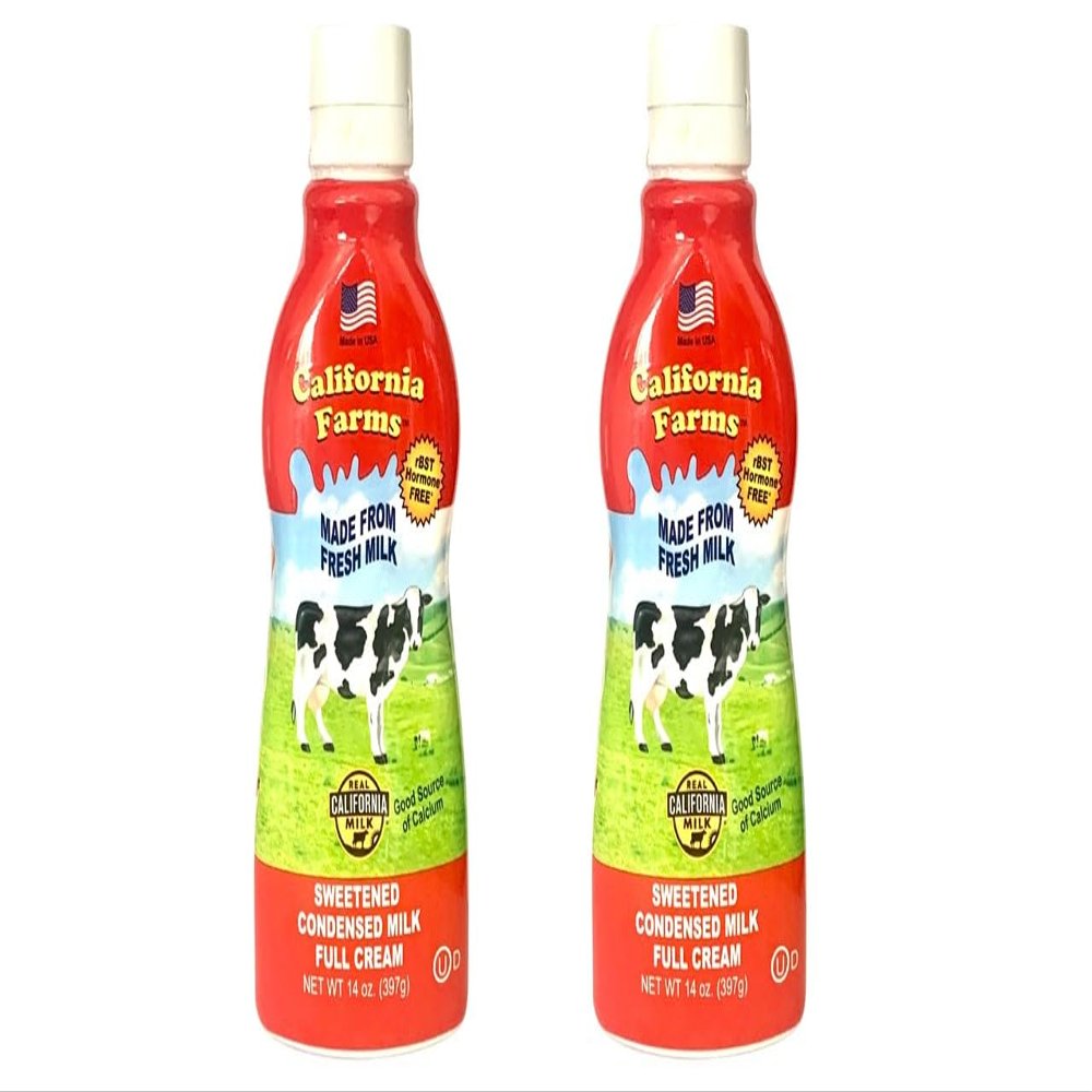 NineLife Basics 1 Pack - Sweetend Condensed Milk Full Cream from California Farms - 14 Oz