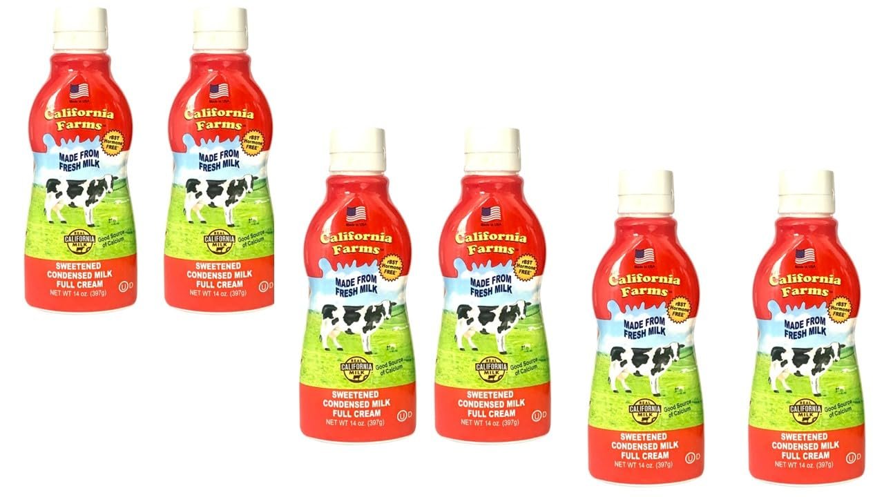 NineLife Basics 3 Packs - Sweetend Condensed Milk Full Cream from California Farms - 14 Oz