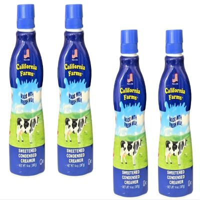 NineLife Basics 2 Packs - Sweetened Condensed Creamer Made With Fresh Milk California Farms - 14 oz
