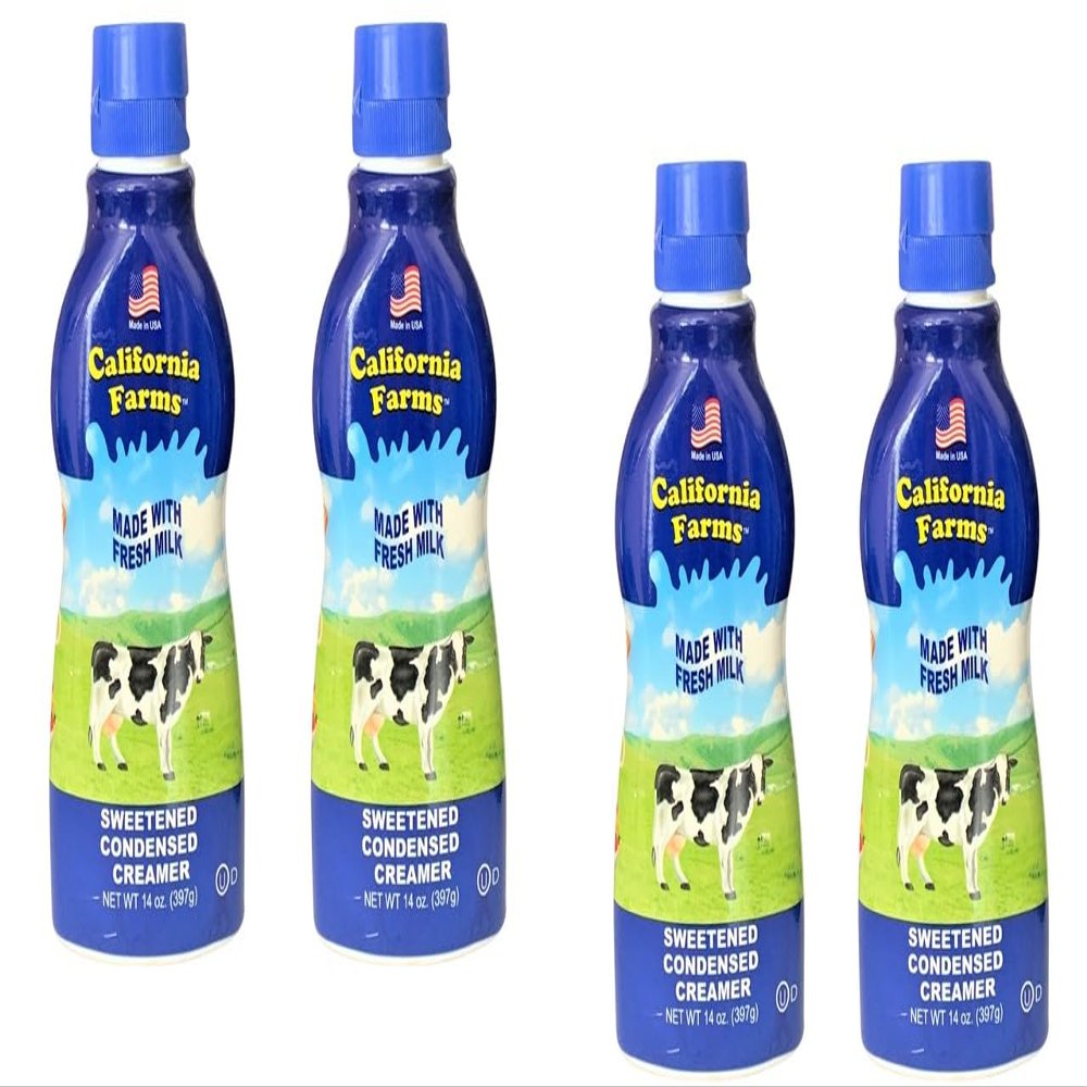 NineLife Basics 2 Packs - Sweetened Condensed Creamer Made With Fresh Milk California Farms - 14 oz
