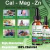 Calcium Magnesium Zinc Liquid Drops, Liquid Magnesium Glycinate 500mg Calcium 1000mg with Vitamin D3,K2,B6,B12,Coq10 for Bone Strength, Muscle Function,6X Stronger Than Gummies Capsules view 2