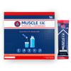 Muscle I.V. Hydration Electrolyte Drink Mix - Watermelon Peach - 16 Easy Open Single Serve Powder Stick Packs | Caffeine Free | Gluten Free | Soy Free | Non-GMO | 100% Vegan view 1