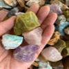 1/2 LB Raw Assorted Crystals, Natural Assorted Stone, Natural Rough Assorted Crystals, Assorted Rough, Assorted Healing Crystals (Assorted) view 2