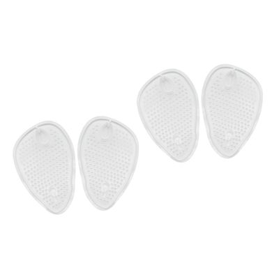 Mobestech 8pairs Gel Forefoot Insoles Breathable Half Inserts Cushion for High Heels and Flops Reducing Rubbing and Slipping Comfort for Day Wear