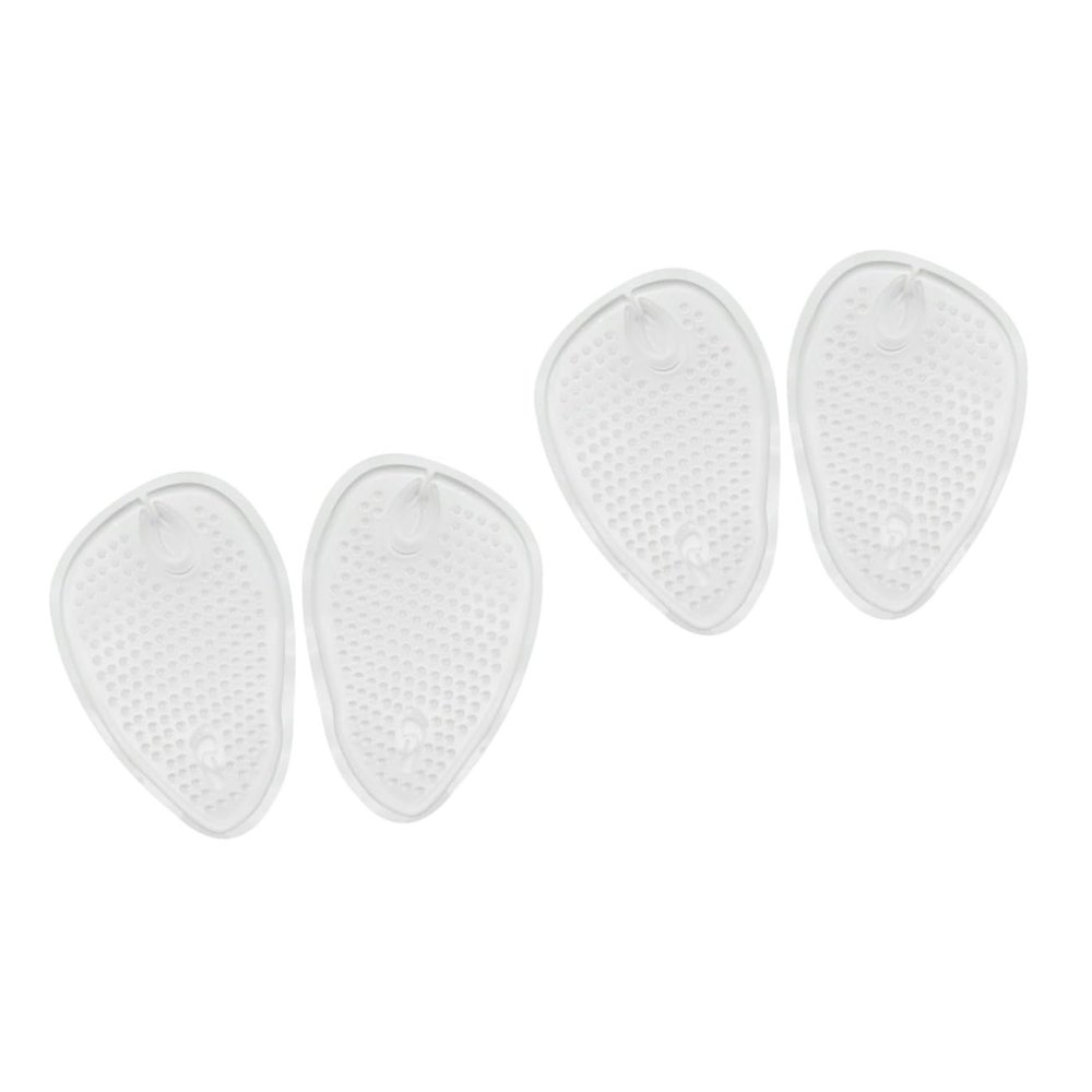 Mobestech 8pairs Gel Forefoot Insoles Breathable Half Inserts Cushion for High Heels and Flops Reducing Rubbing and Slipping Comfort for Day Wear