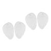 Mobestech 8pairs Gel Forefoot Insoles Breathable Half Inserts Cushion for High Heels and Flops Reducing Rubbing and Slipping Comfort for Day Wear view 1