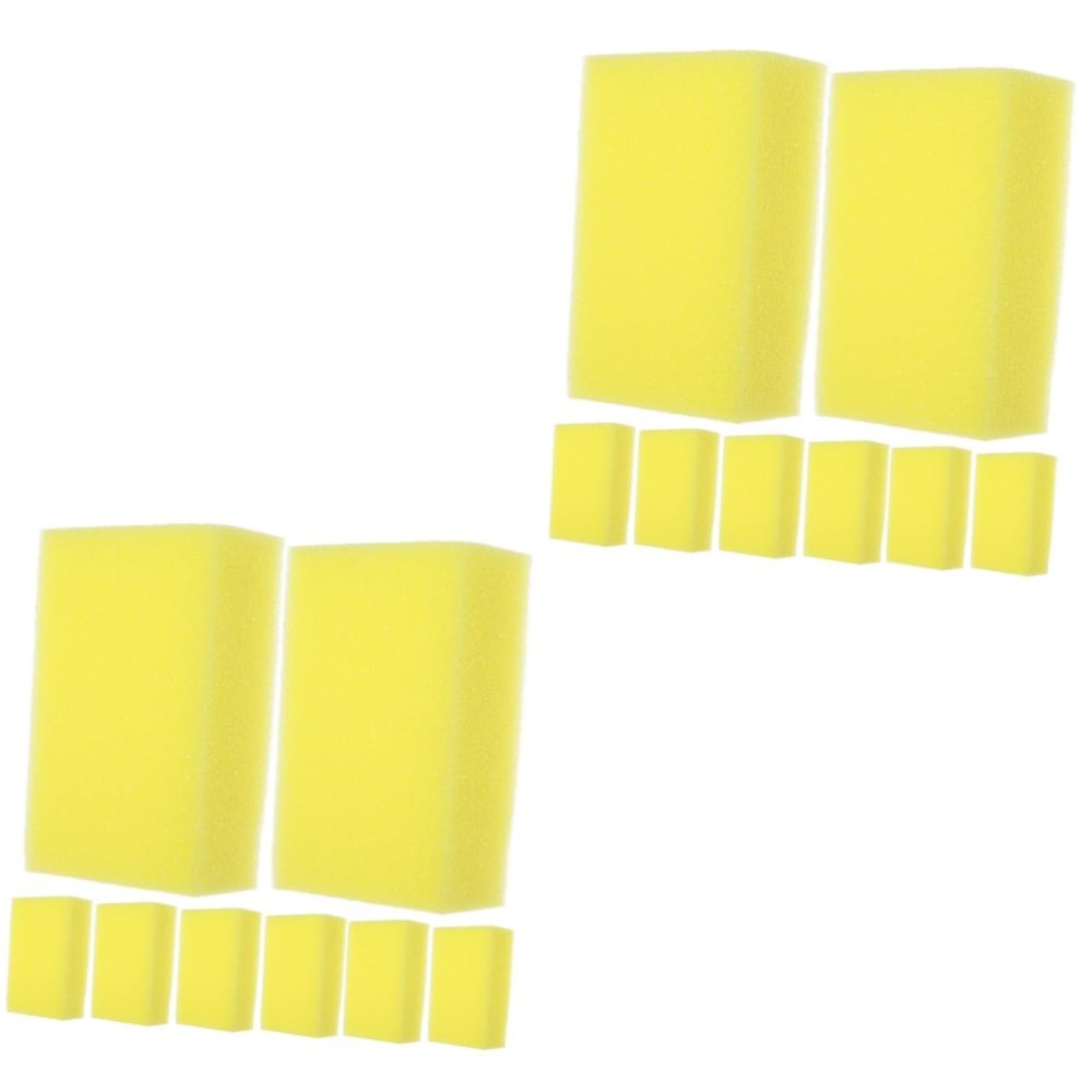 POPETPOP 48pcs Cleaning Sponges for Barbers Duster for Hair Cutting and Grooming Random Cleaning Supplies for Salon and Home Use