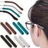 4 Pairs Upgrade Soft Glasses Ear Cushion, Anti Slip Knitting Cotton Eye Glasses Ear Grippers, Comfort Temple Sleeves Tips Eyeglass Ear Pads, Non Slip Eyeglass Grips for Behind the Ear (Multicolor) view 1