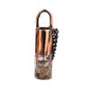 HXSCOO 2ML Natural Amethysts Strawberry Quartz Roll On Perfume Bottle Pendant Necklace Women Quartz Crystal Essential Oil Roller Bottle (Color : Labrdorite) view 1