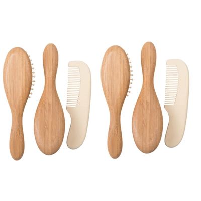 NOLITOY 6pcs Bath Brush and Comb Hair Brush for Boy Girl Comb Gentle Scalp Massage Tool for Newborns and Toddlers