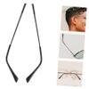 1 Pair Glasses Replacement Temples Eyeglass Temple Arms Sunglasses Temple Sunglasses Arm Replacement Eyeglasses Arm Glasses Arms Legs Sun Glasses Alloy Reading Glasses Double Teeth view 4