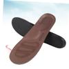 Thickened Absorption Insoles for Sports Breathable Foot Pads Arch Support -Pressure Cushions for Running Jumping Hiking s Brown view 3