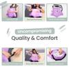 MOYOAMA 2 Pcs Hysterectomy Pillow Set - Incl 1 Gel Pack for Soothing Relief - Hysterectomy Recovery Must Haves After C Section,Post Surgery Pillow,Abdominal Surgery Recovery Pillow,Hysterectomy Gifts view 3