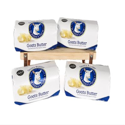 NineLife Basics St. Helen Goat Butter from UK. Pack of 4 x 8.8 oz (250 gr)